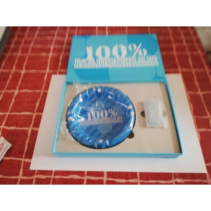 Coffret briquet + cendrier Marseille N°1