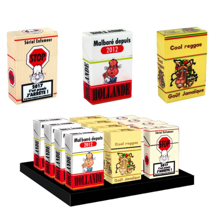 Boite cigarettes Humo modèle 3