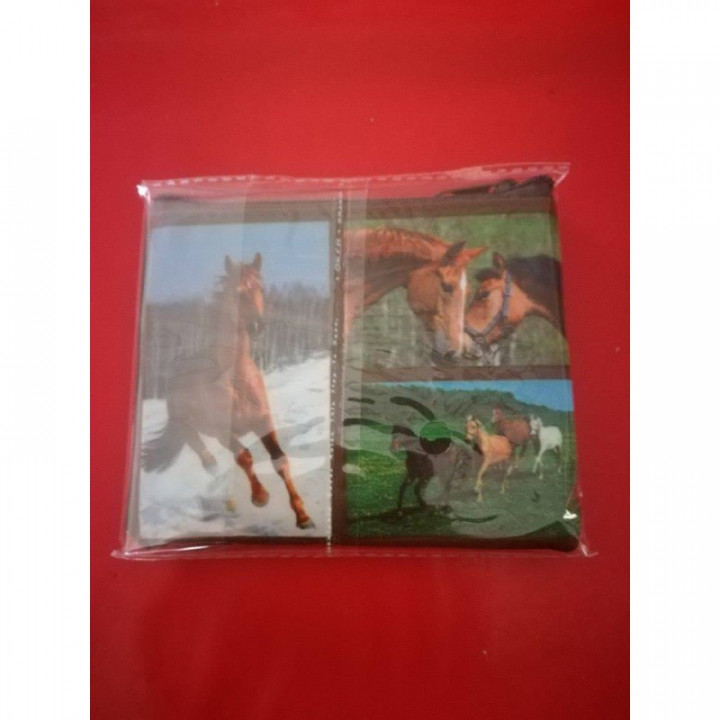 Porte monnaie cheval modèle 4