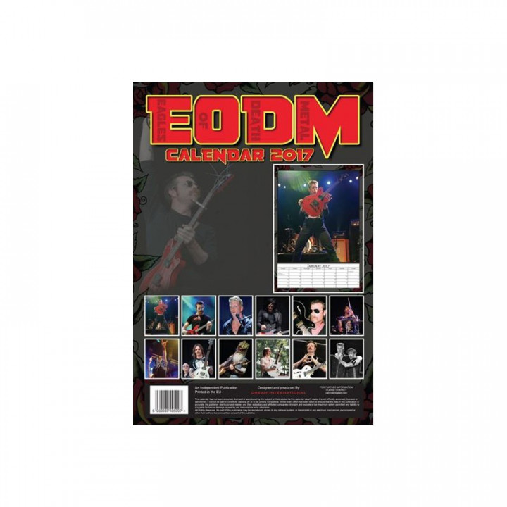 Calendrier Eagles Of Death Metal 2017