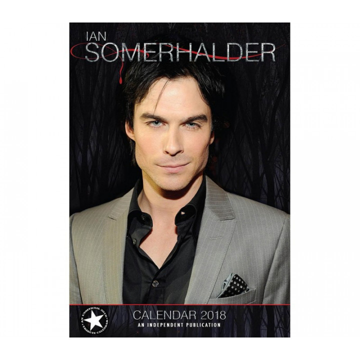 Calendrier Ian Somerhalder 2018