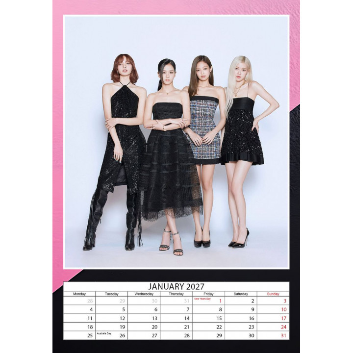Calendrier BLACKPINK 2027